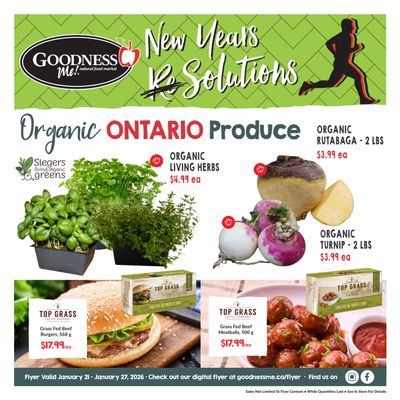 Goodness Me Flyer January 21 to 27