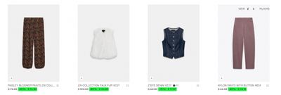 Zara Canada: Sale Styles up to 80% off