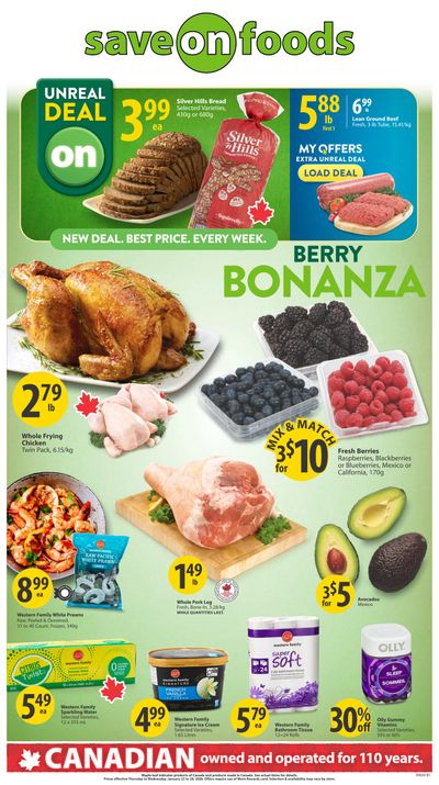 Save On Foods (AB) Flyer January 22 to 28