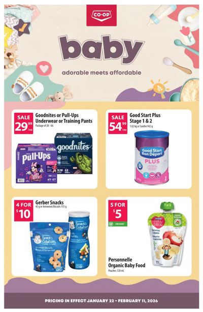Co-op (West) Baby Flyer January 22 to February 11