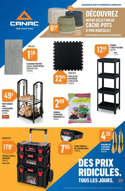 Canac Flyer January 22 to 28
