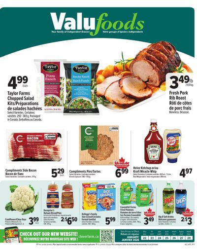 Valufoods Flyer January 22 to 28