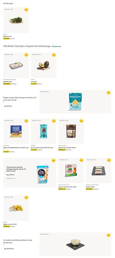 Whole Foods Market (ON) Flyer January 21 to 27