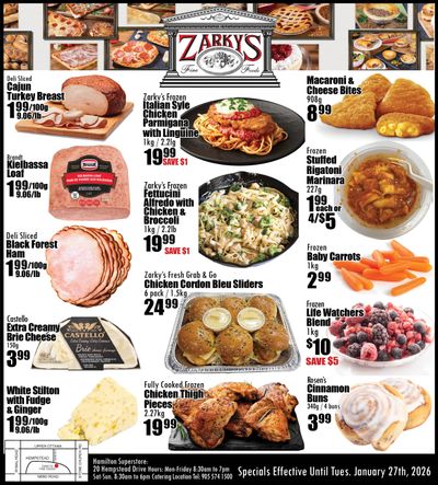 Zarky's Flyer January 21 to 27