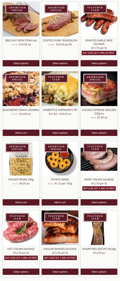 T-Bone's Flyer January 21 to 27