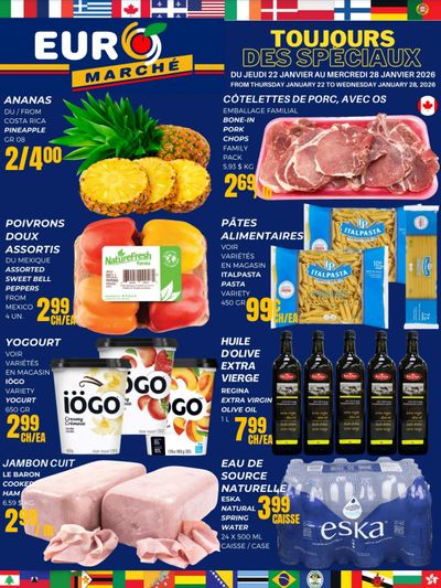 Euro Marche Flyer January 22 to 28