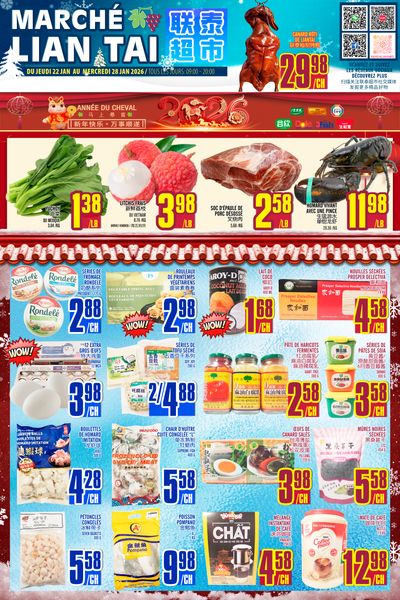 Marche Lian Tai Flyer January 22 to 28