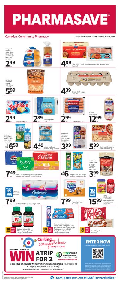 Pharmasave (Atlantic) Flyer January 23 to 29