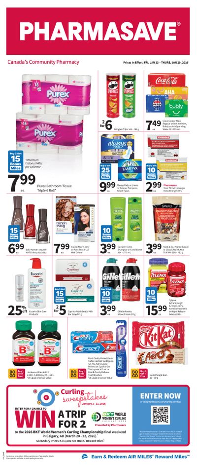 Pharmasave (West) Flyer January 23 to 29