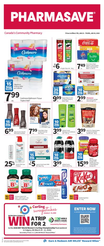 Pharmasave (ON) Flyer January 23 to 29