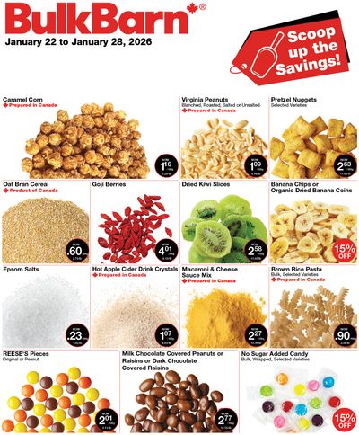 Bulk Barn Flyer January 22 to 28