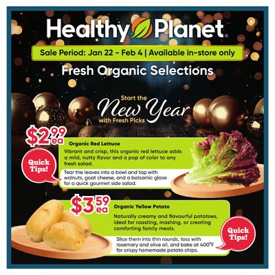 Healthy Planet Flyer January 22 to February 4