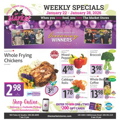 The Market Stores Flyer January 22 to 28