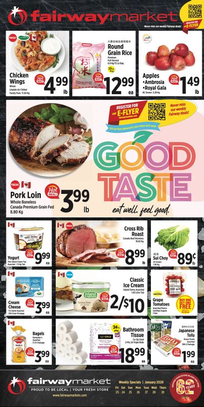 Fairway Market Flyer January 23 to 29