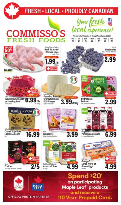 Commisso's Fresh Foods Flyer January 23 to 29