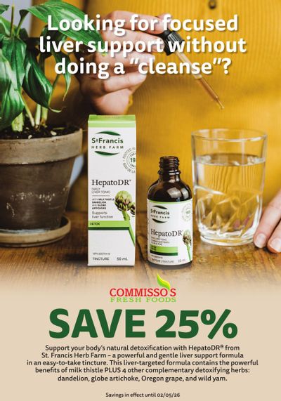 Commisso's Fresh Foods Wellness Flyer January 23 to February 5