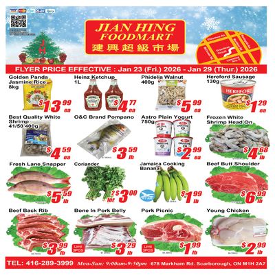 Jian Hing Foodmart (Scarborough) Flyer January 23 to 29