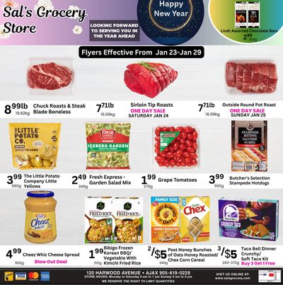 Sal's Grocery Flyer January 23 to 29