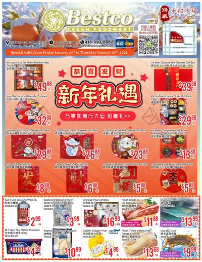 BestCo Food Mart (Scarborough) Flyer January 23 to 29