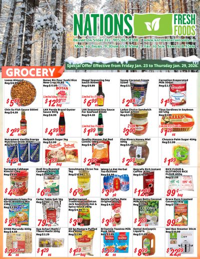 Nations Fresh Foods (Brampton) Flyer January 23 to 29