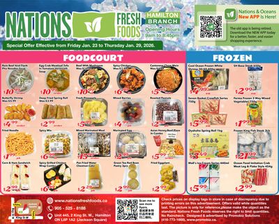 Nations Fresh Foods (Hamilton) Flyer January 23 to 29