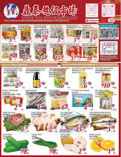 Tone Tai Supermarket Flyer January 23 to 29