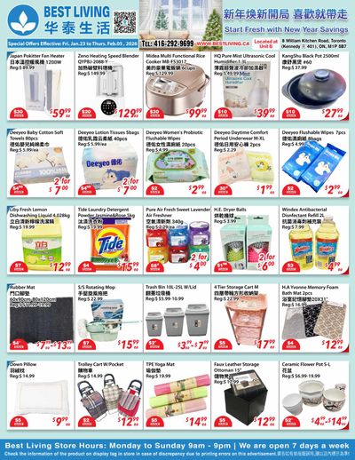 Best Living Flyer January 23 to February 5