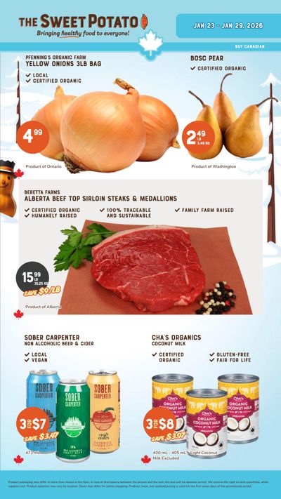The Sweet Potato Flyer January 23 to 29