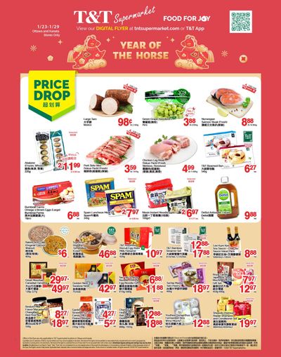 T&T Supermarket (Ottawa & Kanata) Flyer January 23 to 29