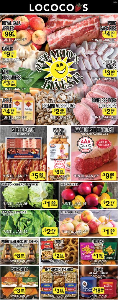 Lococo's Flyer January 23 to 27