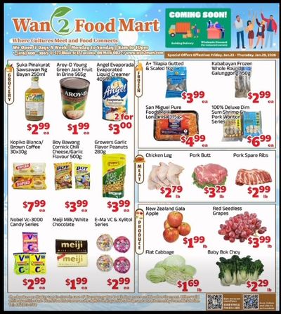 Wan 2 Food Mart Flyer January 23 to 29