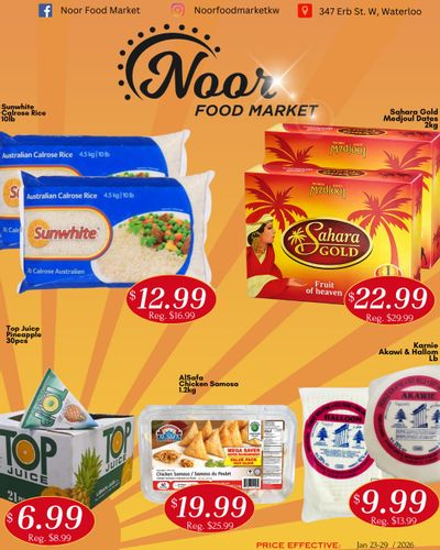 Noor Food Market Flyer January 23 to 29
