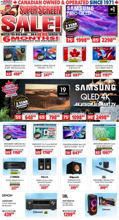 2001 Audio Video Flyer January 23 to 29 