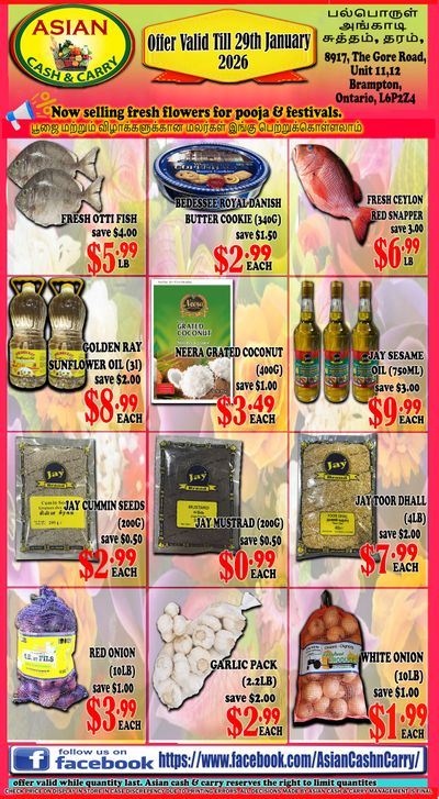 Asian Cash & Carry Flyer January 23 to 29