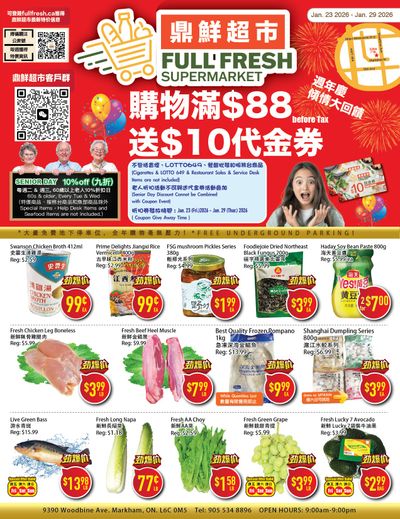 Full Fresh Supermarket Flyer January 23 to 29