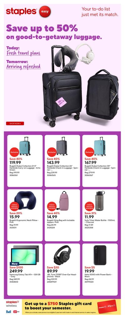 Staples Flyer January 23 to 29