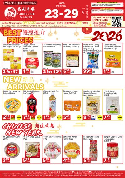 Chong Lee Market Flyer January 23 to 29