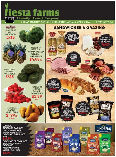 Fiesta Farms Flyer January 23 to 29