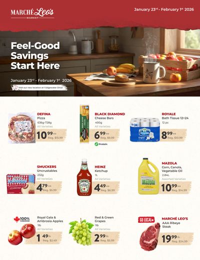 Marche Leo's Flyer January 23 to February 1