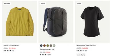 Patagonia Canada Web Specials Sale: Save up to 50% off