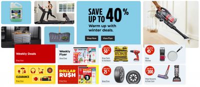 Canadian Tire Weekly Flyer Deals Dollar Rush: Save Big on Everyday Essential + Get 20% Back in CT Money