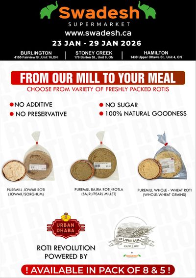 Swadesh Supermarket Flyer January 23 to 29