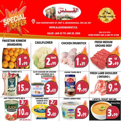 Al-Quds Supermarket Flyer January 23 to 29