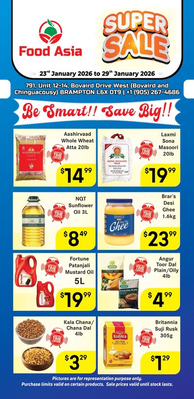 FoodAsia Flyer January 23 to 29