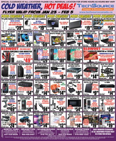 TechSource Flyer January 23 to February 5