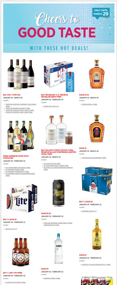 ANBL Hot Deals Flyer January 26 to March 29