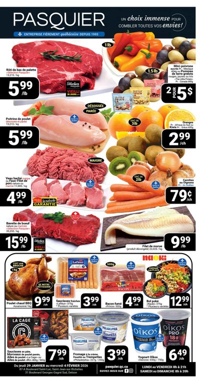 Pasquier Flyer January 29 to February 4