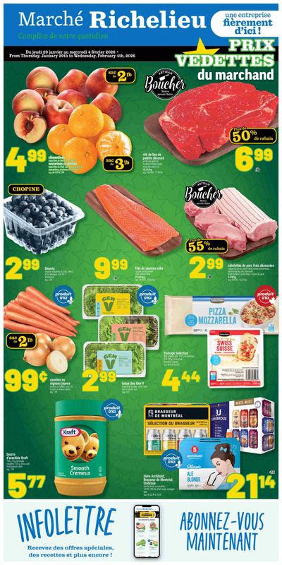 Marche Richelieu Flyer January 29 to February 4