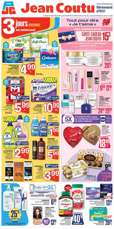 Jean Coutu Flyer January 29 to February 4