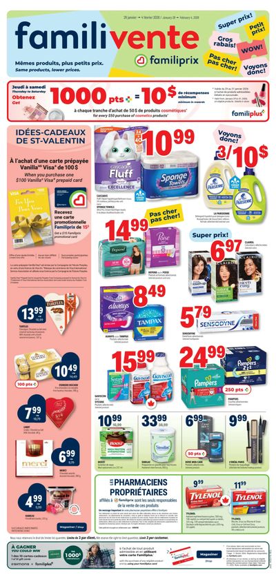 Familiprix Flyer January 29 to February 4